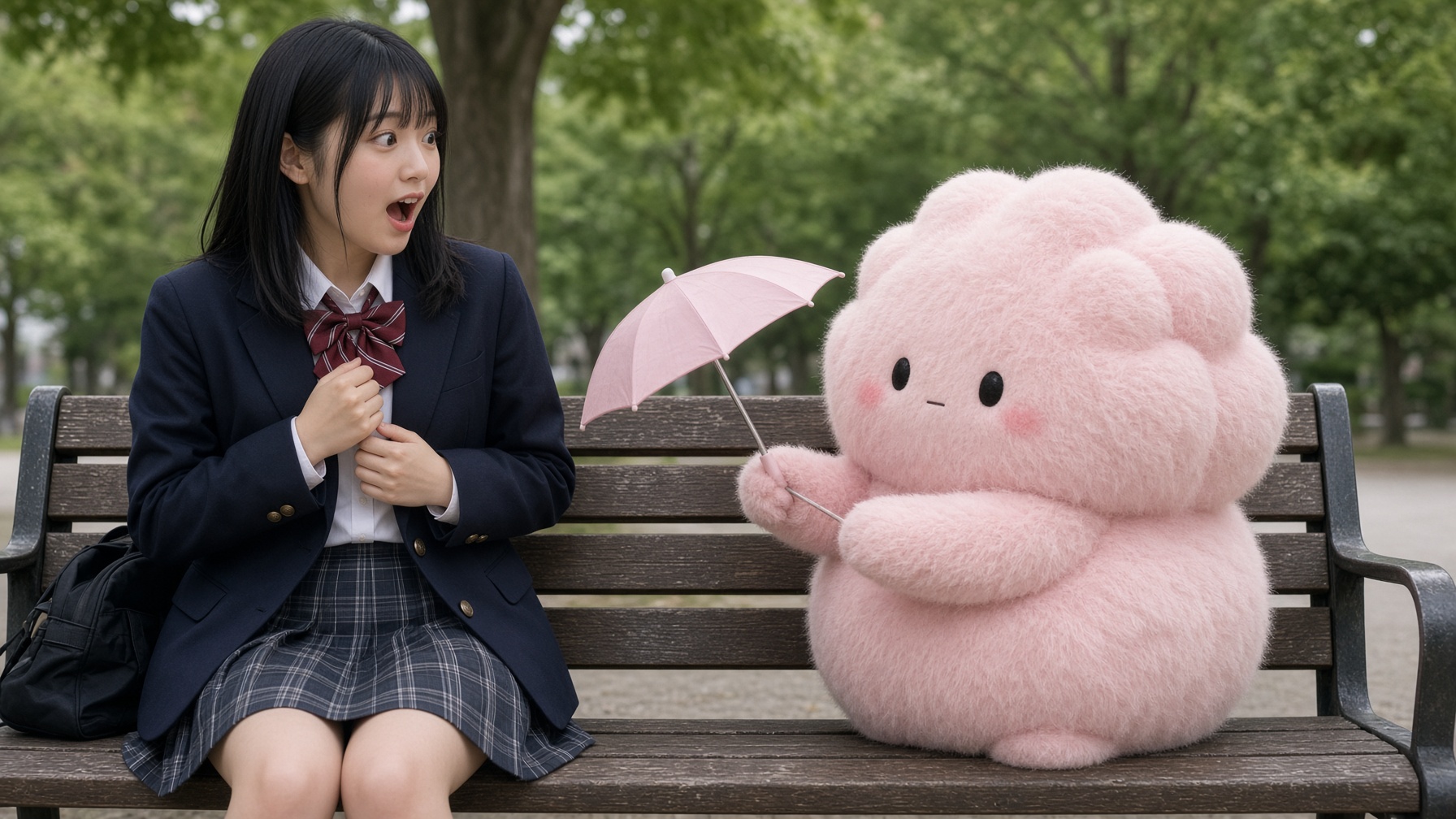 Miyuki student marshmallow