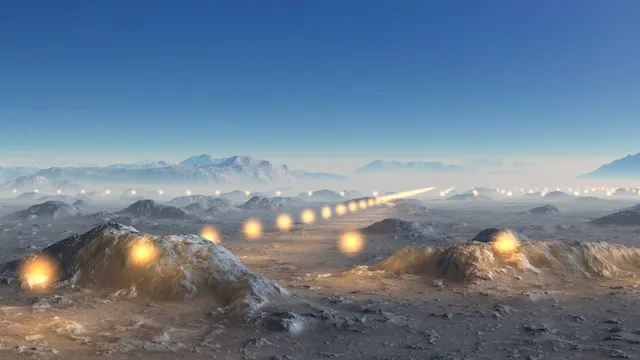 Desert Light Field example