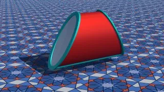 2D triangle edged-intersecting with 2D ellipse