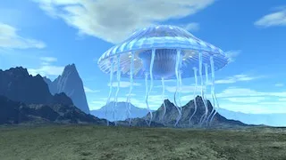 Transmissive jellyfish